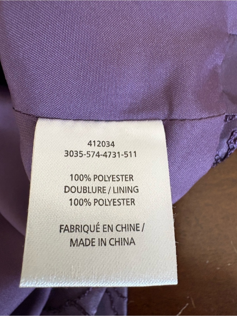 Laura Purple Floral faux taffeta Tie-Waist Blouse jacket Sz 8 quiet luxury - Picture 8 of 10